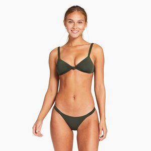 Vitamin A Zuri bralette top and Zuri bottom